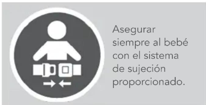 Munchkin Swing - ⚠️ ADVERTENCIA: para evitar lesiones graves o fatales de bebés producidas por caídas o por estrangulamiento con las correas: - 1