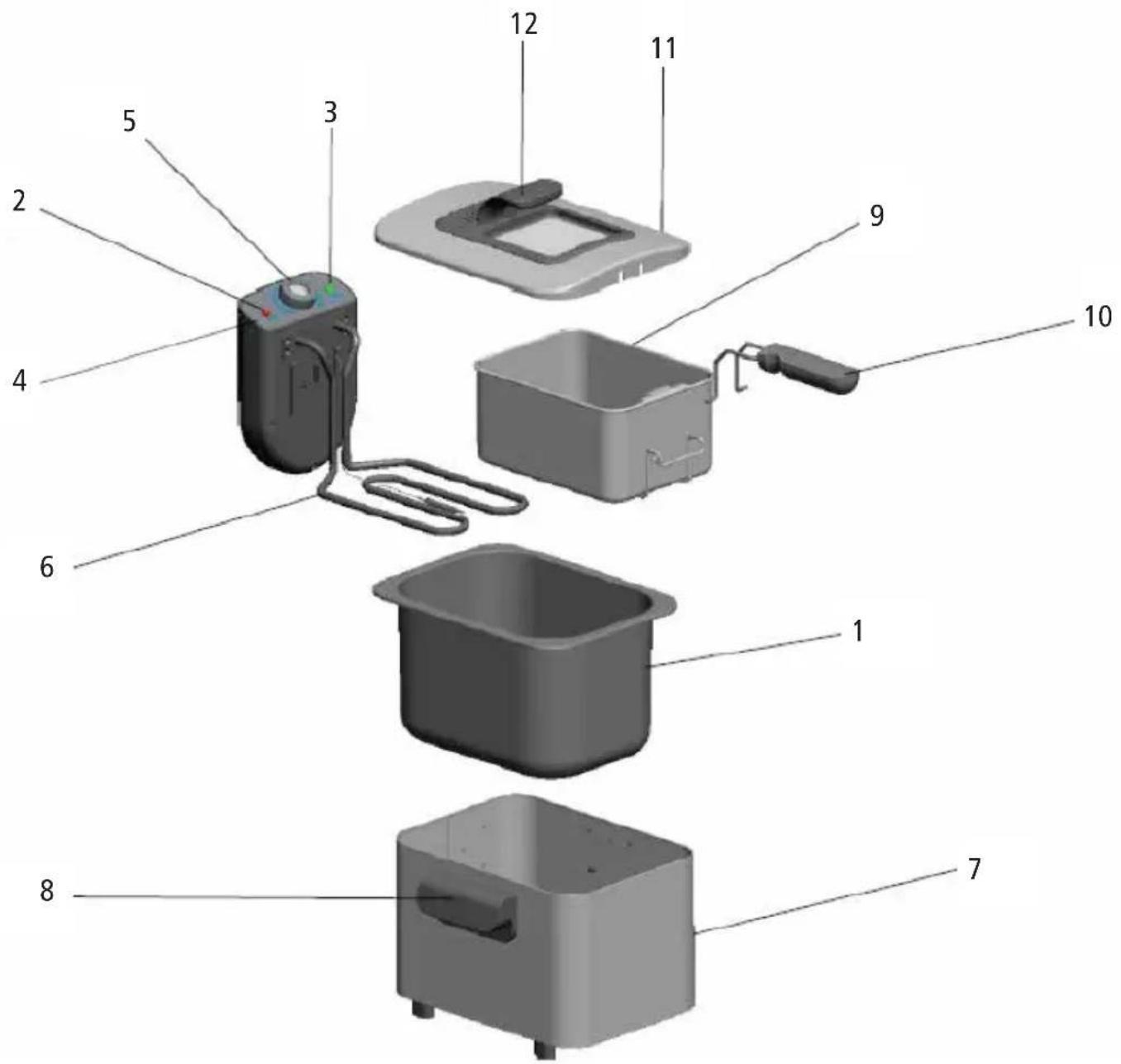 BRABANTIA BBEK1130 - KNOW YOUR DEEP FRYER - 1