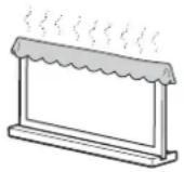 SONY SUB461S - Nu acoperiti orificiile de ventilatie ale televizorului. - 1