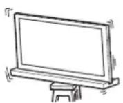 SONY SUB461S - Be sure to install the TV Stand on a stable surface. - 1