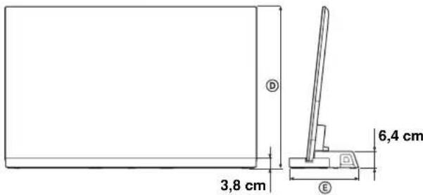 SONY SUB461S - Especificaiones - 2