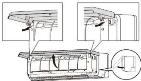 FUJITSU ASHG18KMTE - Retrait de la grille d'admission - 1