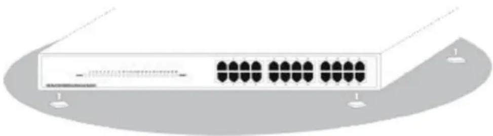 LEVELONE GEP1070 - ■ Installed on the working table - 1