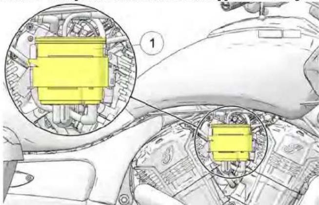 Indian Challenger (2023) - SSYYSSTTEEMME ODEE RREECCYYCCLLAAGGE ESS VAAAPPEURRRBVEapeurs de carburant sont attaches solidement La conduite d'airation IINNTTEERRNNAATTIOONNAUUX) l'orifice portant la mention « TANK » (réservoir), la conduite du purge est etre raccordee à l'orifice portant la mention - 1