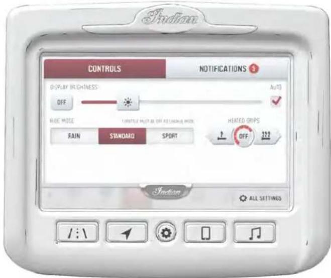 Indian Challenger (2023) - INSTRUMENTS DE BORD, CARACTERISTIQUES ET COMMANDES - 1