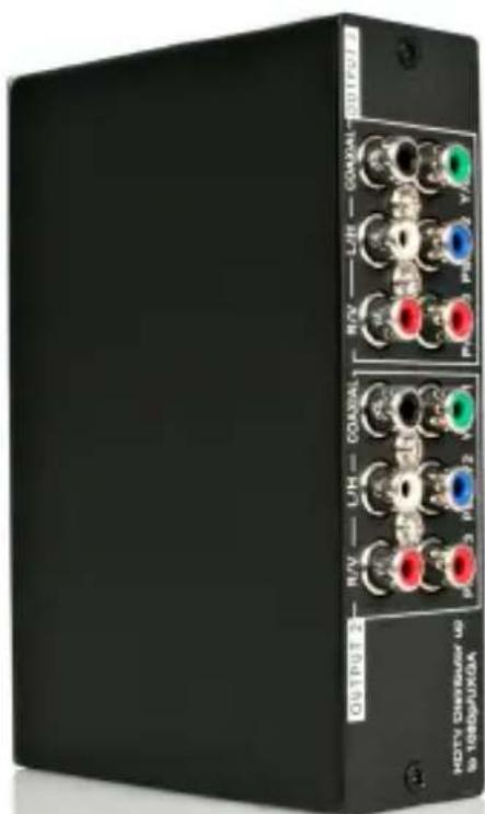 StarTech.com ST123HDA - 3ポート コンポーネント ビデオスプリッタ (デジタルオーディオ付き) - 1