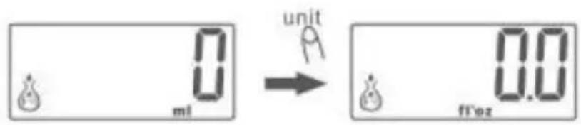 Perel VTBAL105 - SeLECTIONAR la unidad de medida - 2