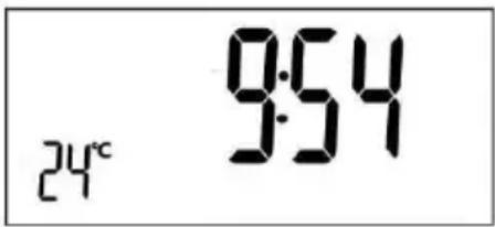Perel VTBAL105 - Uhrzeit-/Temperaturanzeige - 1