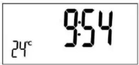 Perel VTBAL105 - Time/Temperature Display - 1