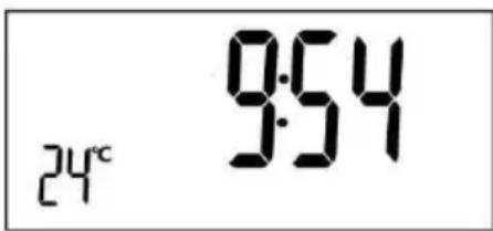 Perel VTBAL105 - Mostrar Hora/Temperatura - 1
