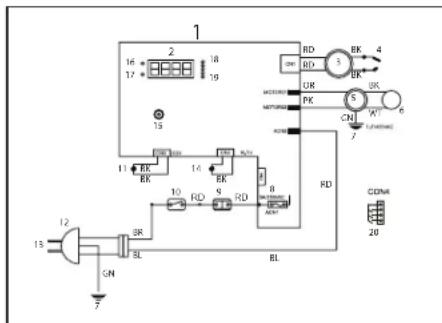 STANLEY ST70TKFAE - WIRING DIAGRAM - 2
