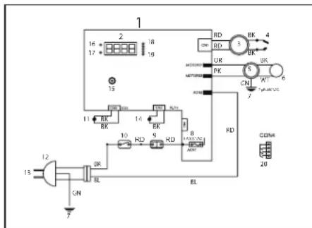 STANLEY ST70TKFAE - BEDRADINGSSCHEMA - 2