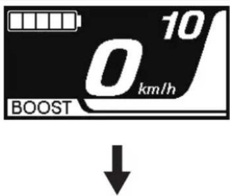 SHIMANO SCE8000 - angement de l'affichage des données relatives à la promenade (SC-E8000/SC-E6010) - 2