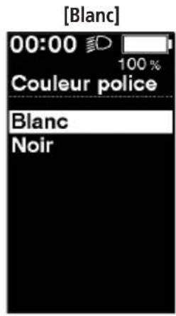 SHIMANO SCE8000 - [Couleur police] Réglage de la couleur de police (SC-E6010/SC-E6100/SC-E7000) - 2