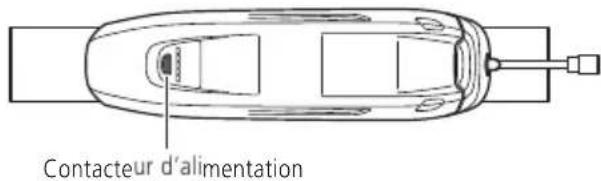 SHIMANO BTE8016 - Appuyez sur le contacteur d'alimentation de la batterie. - 3