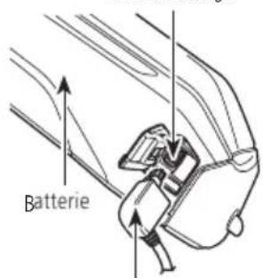 SHIMANO BTE8016 - ■ise en charge de la batterie lorsque celle-ci est fixe au velo - 4