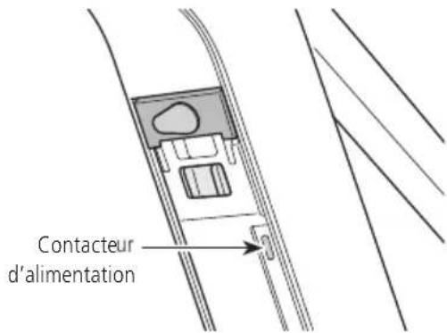 SHIMANO BTE8016 - Appuyez sur le contacteur d'alimentation de la batterie. - 4