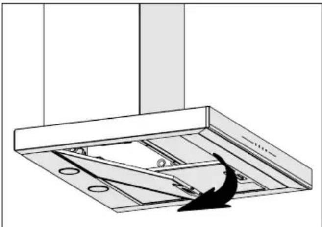 BEKO BHCB93640B - Reiniging van het aluminium vetfilter - 1