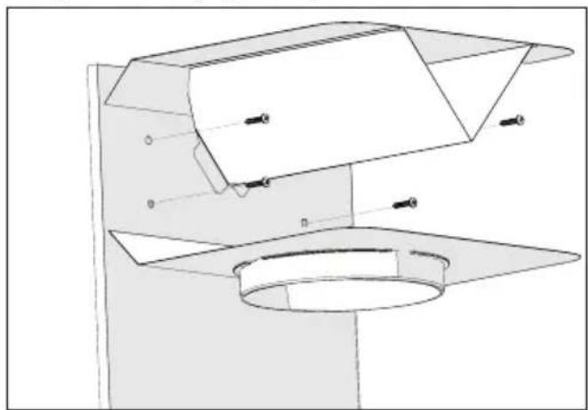 BEKO BHCB93640B - Instalação do defletor de ar (BHCB 93640 BH) - 3