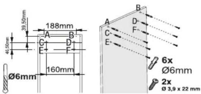 BEKO BHCB93640B - Установка воздушной заслонки ВНСВ 93640 ВН - 1