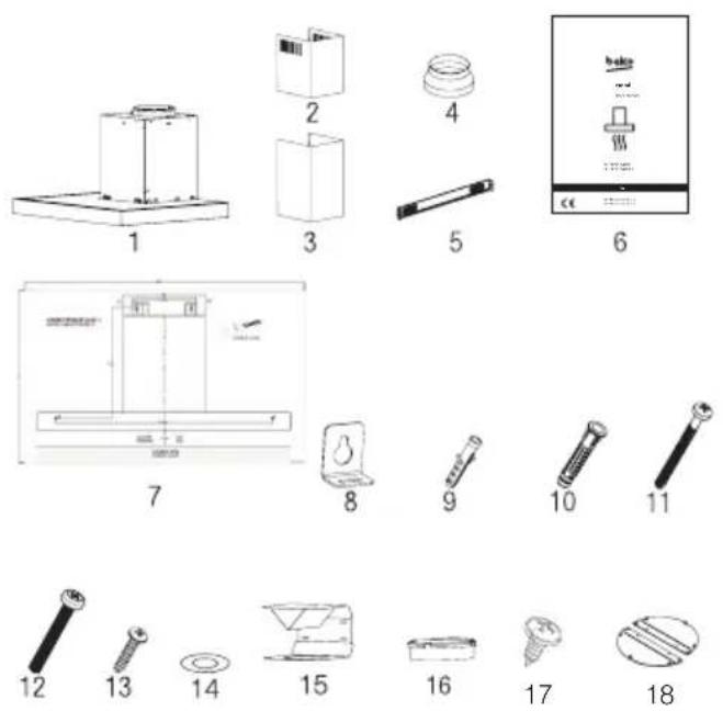 BEKO BHCB93640B - (Rys. 6) - 1