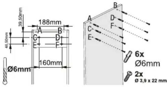 BEKO BHCB93640B - Montimi i diafragmës së ajrit (BHCB 93640 BH) - 1