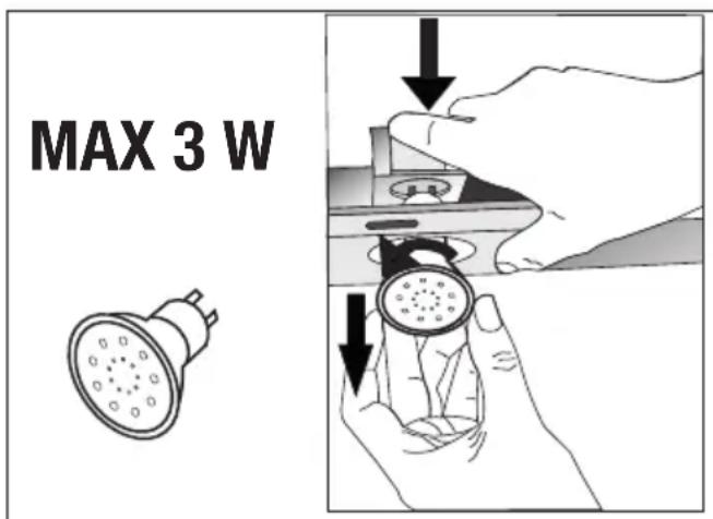 BEKO BHCB93640B - Remplacement de lampes - 1
