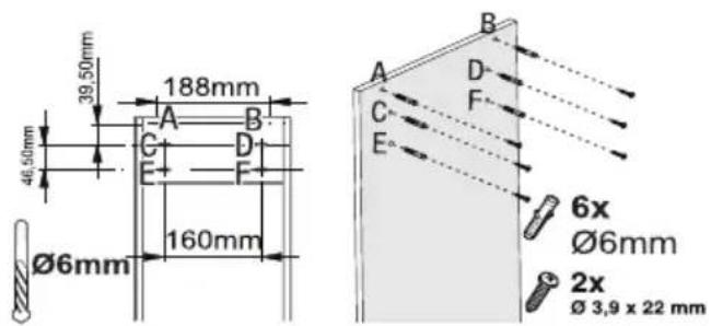 BEKO BHCB93640B - Instalación del deflector de aire (BHCB 93640 BH) - 1