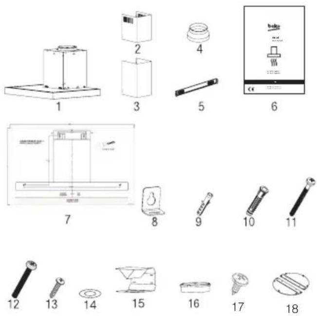 BEKO BHCB93640B - Instalação do aparelho - 4