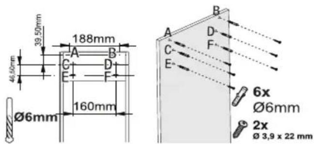 BEKO BHCB93640B - Installation d'un déflecteur d'air (BHCB 93640 BH) - 1