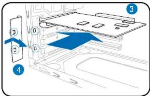 ASUS V3P5G31 - Installing an expansion card - 3