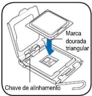 ASUS V3P5G31 - Instalacao de uma CPU Intel Pentium 4 no socket LGA775 - 3