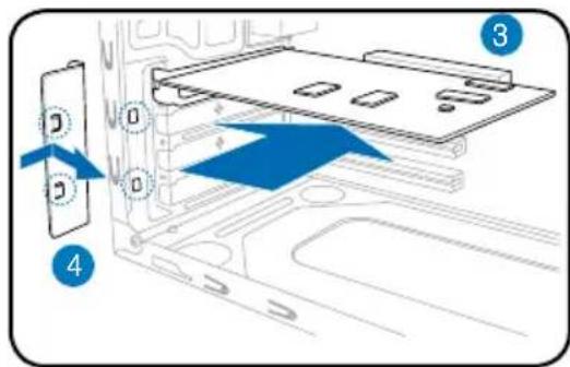 ASUS V3P5G31 - Instalação da placá de expansão - 3