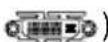 ASUS V3P5G31 - Rear panel features - 3