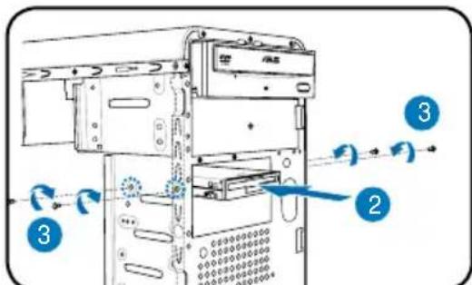 ASUS V3P5G31 - Installer un lecteur de disquettes - 1