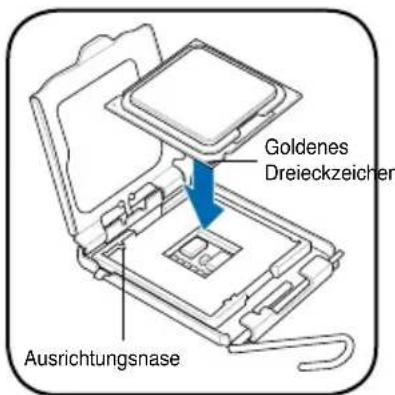 ASUS V2P5G43 - Installieren einer Intel Pentium 4 CPU im LGA775-Paket - 4