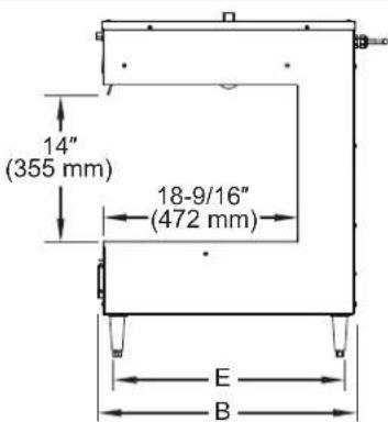 Hatco MPWS45 - Dimensions - 2