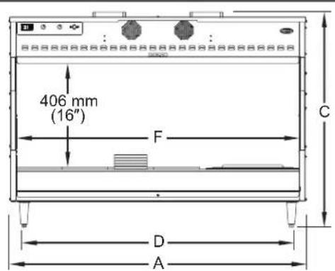 Hatco MPWS45 - Tableau des valeurs nominales électriques - 1