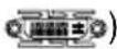 ASUS V3P5G45 - A hatsó panel element - 3