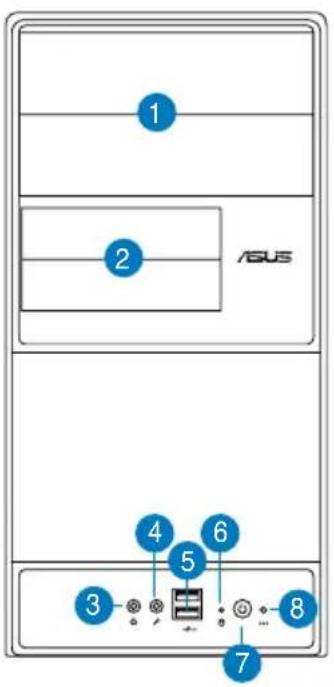 ASUS V3P5G45 - Elementy panela przydniego - 1