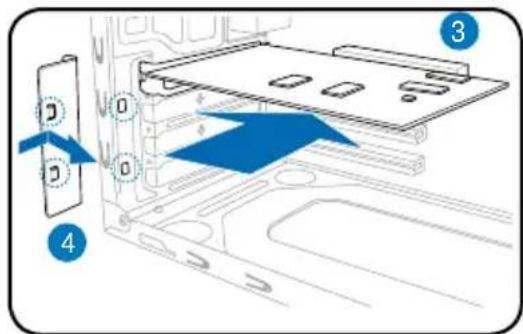 ASUS V3P5G45 - Installing an expansion card - 3