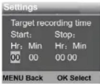 Perel WLC003 - Docelowy.czas nagrywania - 1