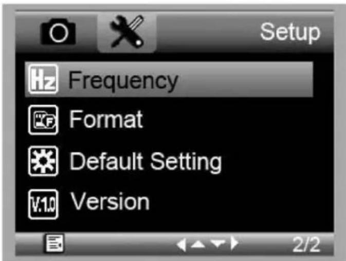 VELLEMAN CAMCOLMS2 - Menu - 4