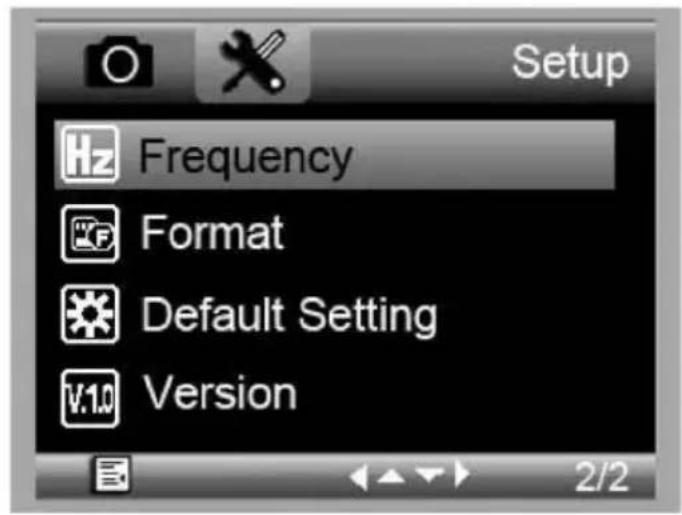 VELLEMAN CAMCOLMS2 - Menu - 4