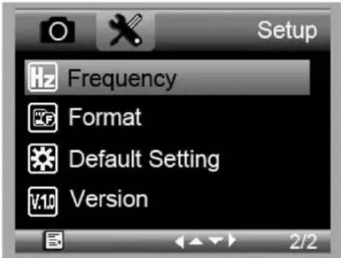 VELLEMAN CAMCOLMS2 - Menu - 4