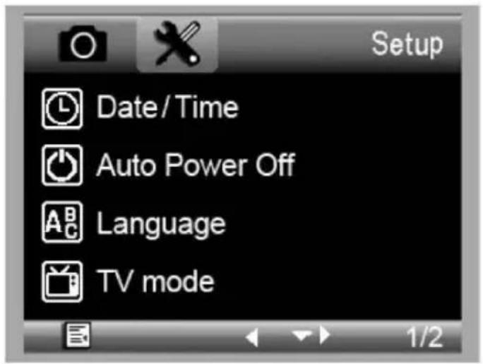 VELLEMAN CAMCOLMS2 - Menu - 3