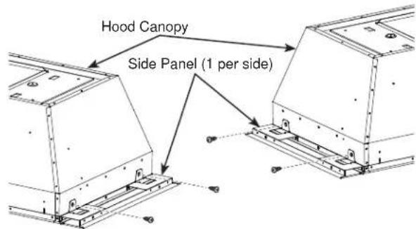 Hood Canopy Side Panel (1 per side)