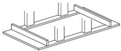 GE UVC9480SLSS - CABINET STRUCTURE - 2