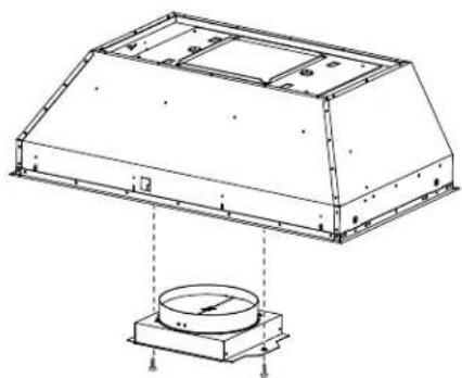 GE UVC9480SLSS - STEP 4 INSTALL DAMPER - 1