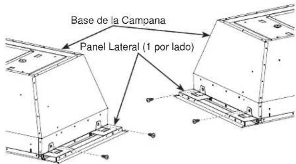 Base de la Campana Panel Lateral (1 por lado)